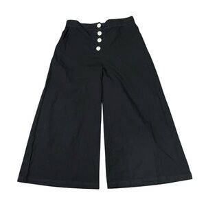 Neve & Hawk High Waisted Wide Leg Cropped Pants